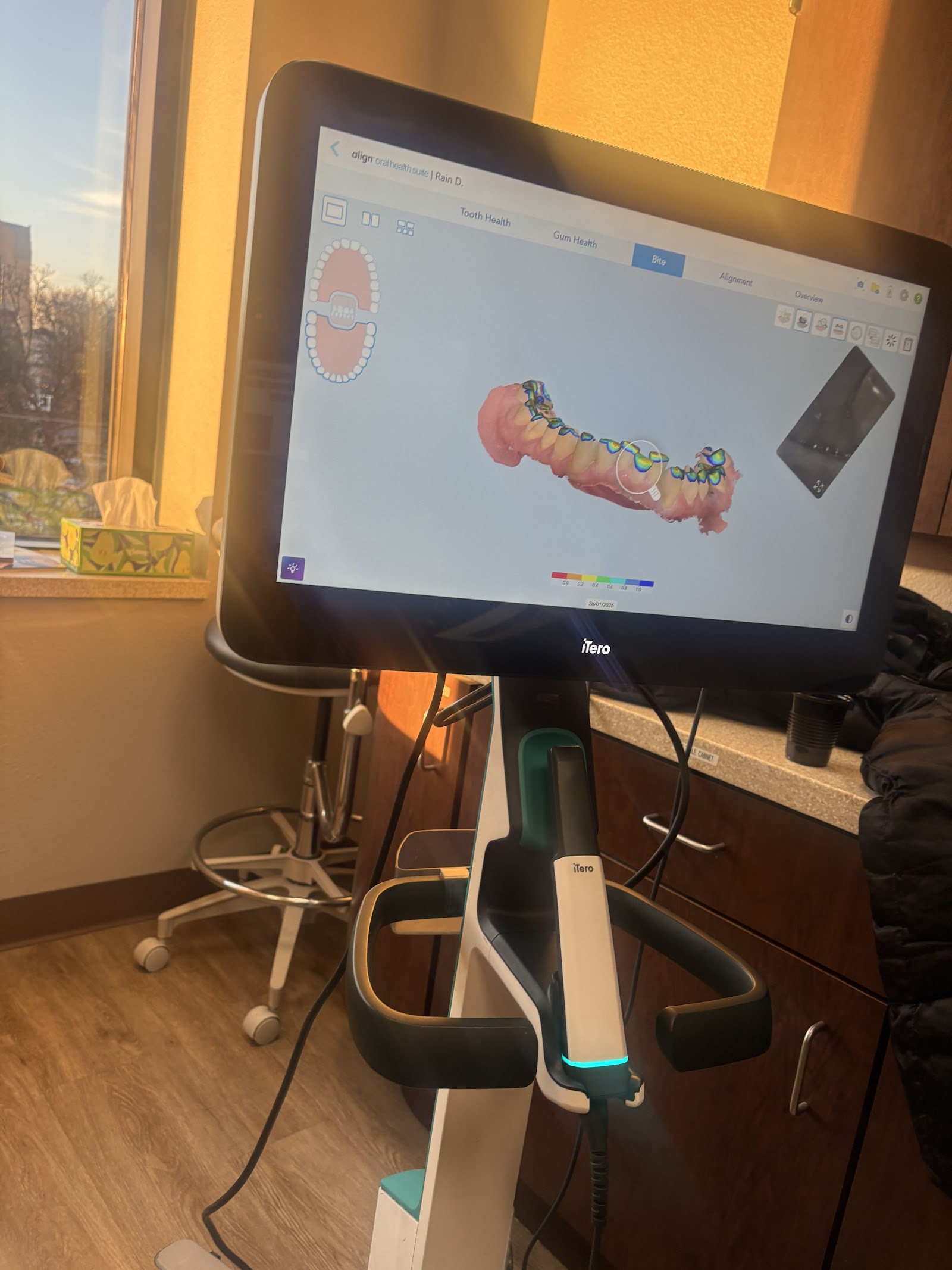 Modern dental treatment room